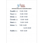 obrázek k článku: Provozní doba 2.2-8.2.2026. 